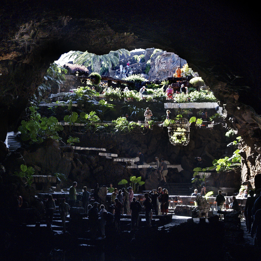 lanz08-03-19_119-c.jpg -  Lanzarote, mars 2008 Jameos de Agua, une oeuvre de Cesar Manrique