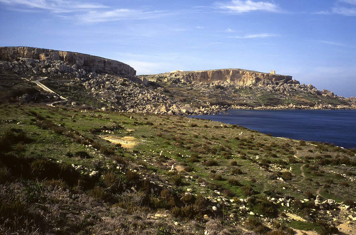 mlt236_vers_dahlet_qorrot.jpg -  Ile de Gozo Mgarr - Xaghra vers Dahlet Qorrot