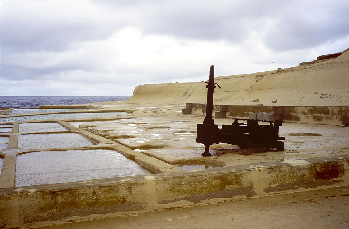 mlt334_salines_reqqa_point.jpg -  Ile de Gozo Gharb - Xaghra salines de Reqqa Point
