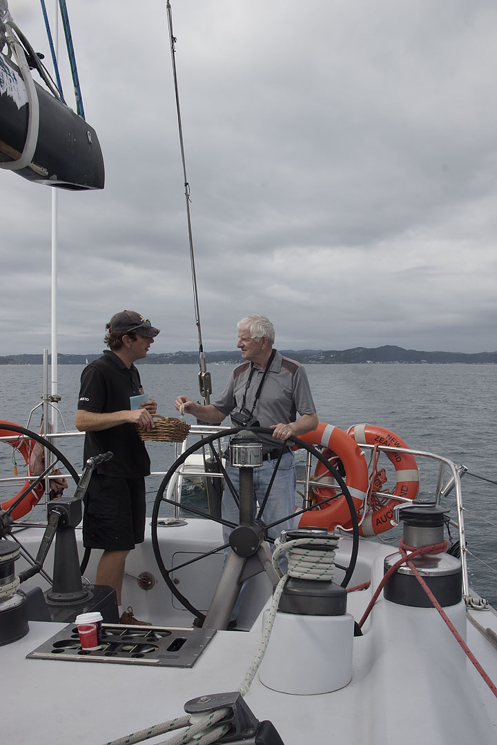 nz12-02-12_028-z.jpg - A bord du Lion New-Zealand, ancien voilier de course de Peter Blake Far North District Bay Of Islands